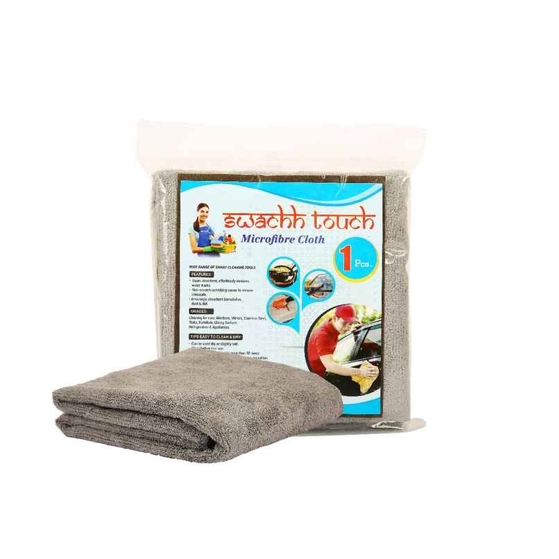 Swachh Touch Microfiber Cleaning Cloths | Multipurpose Use | 50x70 cm - 350 GSM