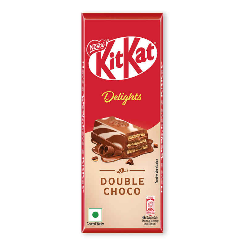 Nestle KitKat Delights Double Choco | Rich & Indulgent Chocolate Bar Nestle KitKat Delights Double Choco | Rich & Indulgent Chocolate Bar