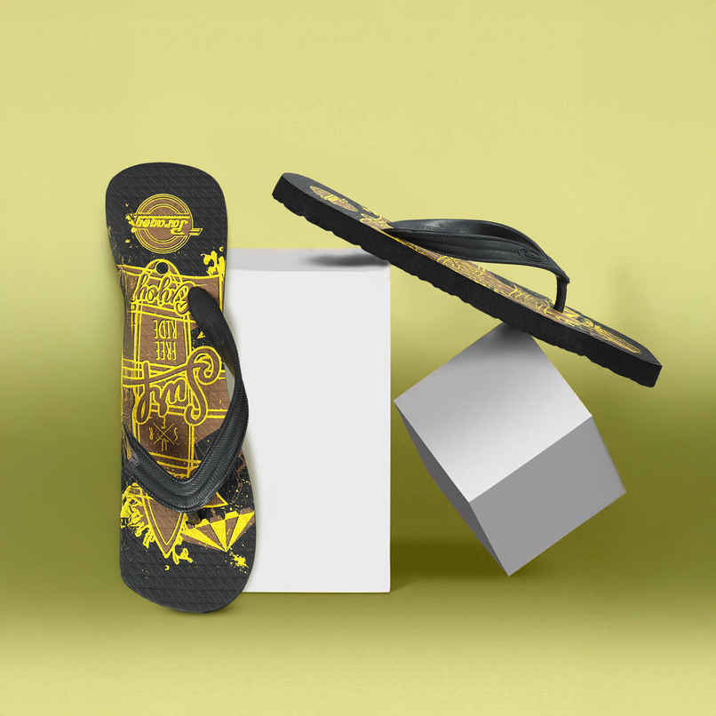 Paragon Men's Yellow Hwk Slippers HWK3719G UK 8