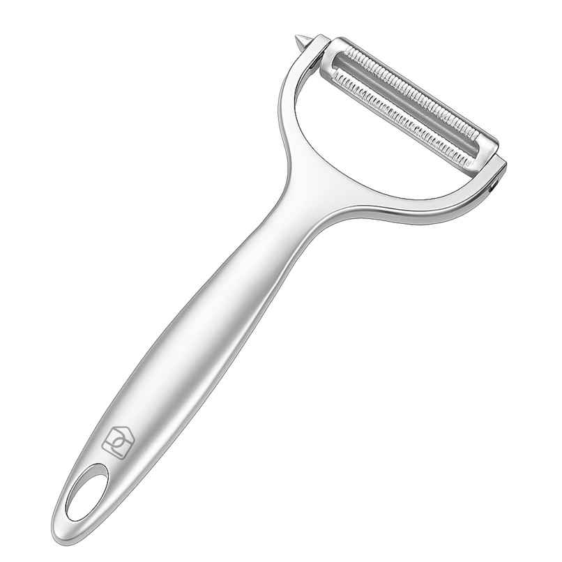 DALUCI Stainless Steel Vegetable Peeler Sharp Blade for Effortless Peeling of Fruits Vegetables