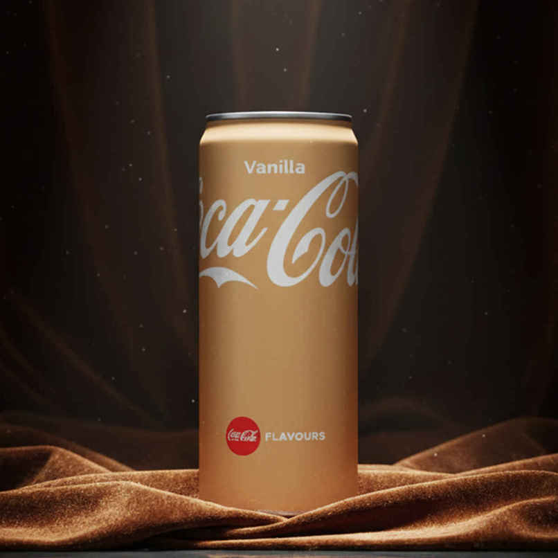 Coca-Cola Vanilla Soft Drink Can | Classic Vanilla Taste