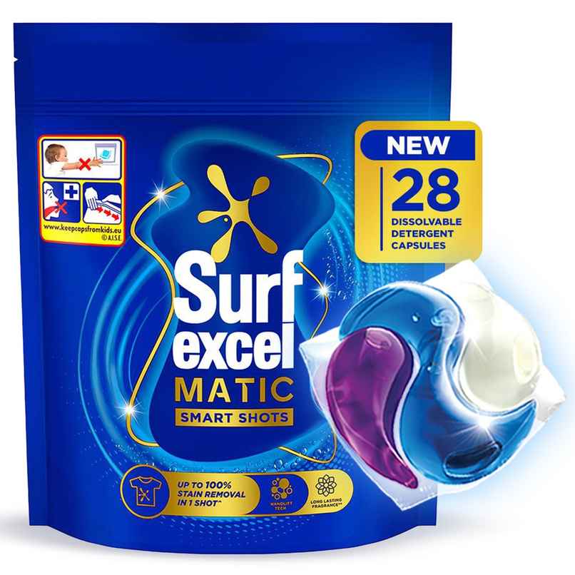 Surf Excel 3 in 1 Smart Shots