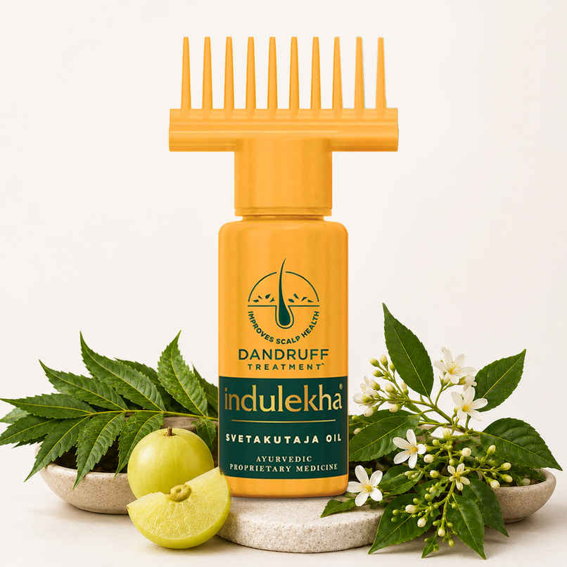 Indulekha Svetakutaja Oil|Ayurvedic Medicinal Oil For Dandruff Treatment100% Ayurvedic Oil Indulekha Svetakutaja Oil|Ayurvedic Medicinal Oil For Dandruff Treatment100% Ayurvedic Oil