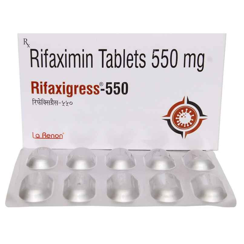 Rifaxigress-550 Tablet Rifaxigress-550 Tablet
