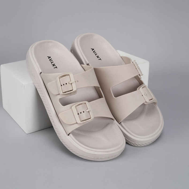 Avant Men's Brisk Sliders | Cream - UK 9 Avant Men's Brisk Sliders | Cream - UK 9