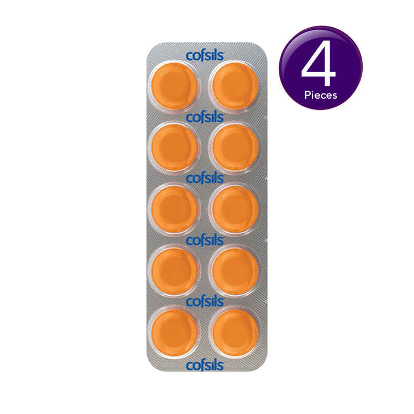 Cofsils Orange Flavour Lozenges