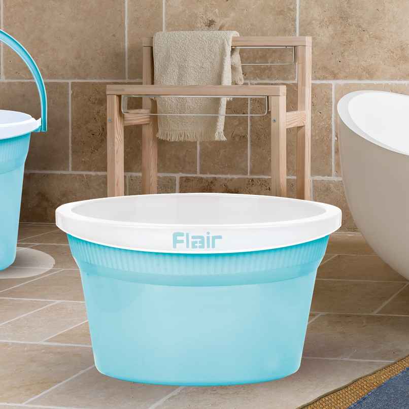 Flair Estella Home Deep Tub | 20 L | Blue Flair Estella Home Deep Tub | 20 L | Blue