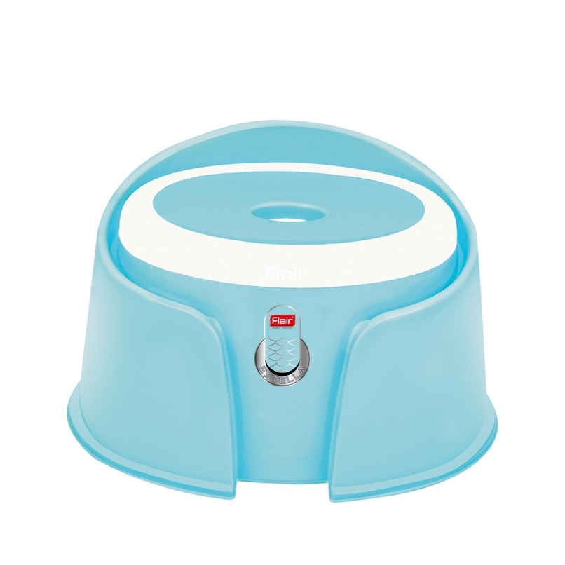 Flair Estella Home Stool 9 - Blue - Plastic Stool For Bathroom