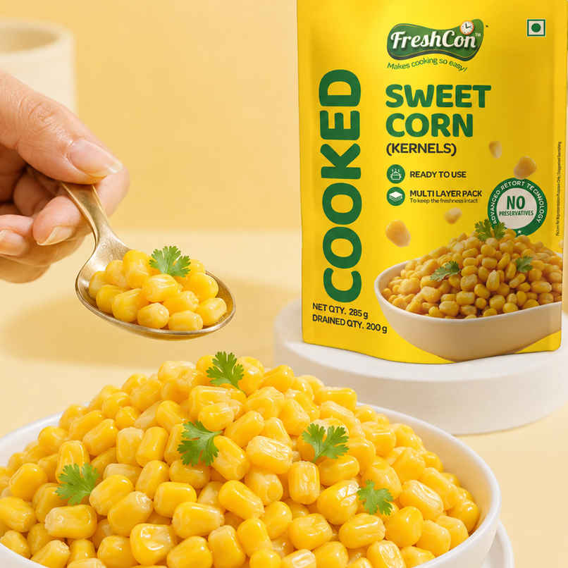 Freshcon Cooked Sweetcorn Kernel Freshcon Cooked Sweetcorn Kernel