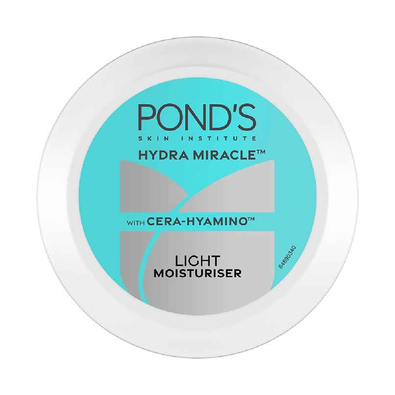 Pond's Light Moisturiser With Cera-Hyamino For 5X Dryness Repair For Soft, Smooth Skin, 300Ml Pond's Light Moisturiser With Cera-Hyamino For 5X Dryness Repair For Soft, Smooth Skin, 300Ml