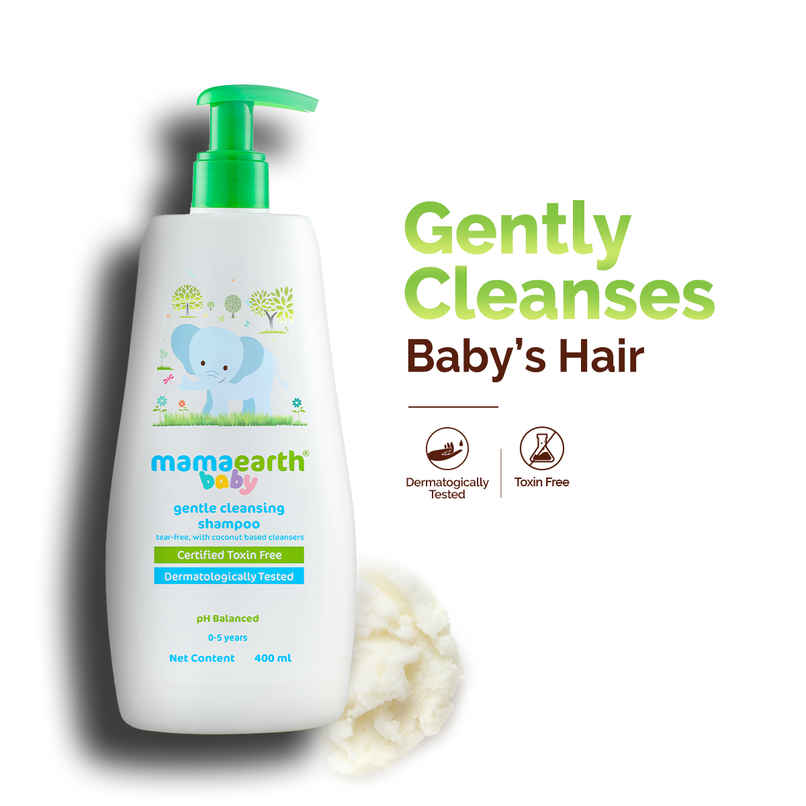 Mamaearth Gentle Cleansing Shampoo For Babies Mamaearth Gentle Cleansing Shampoo For Babies