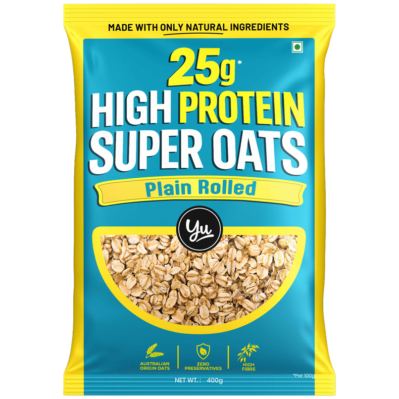 Yu High Protein Plain Rolled Oats