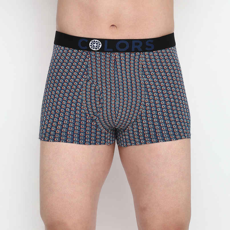 Rupa Colors Men's Front Open Printed Mini Trunk | Style 104 | Assorted - 100 cm