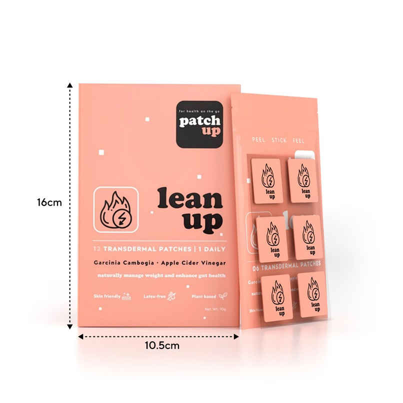 Patch Up Lean Up Apple Cider Vinegar Flavour Transdermal Patches