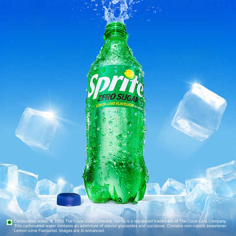 Sprite Zero | Lemon-Lime Sparkling Soft Drink | Pet Bottle| Zero Sugar | The Coca-Cola Company