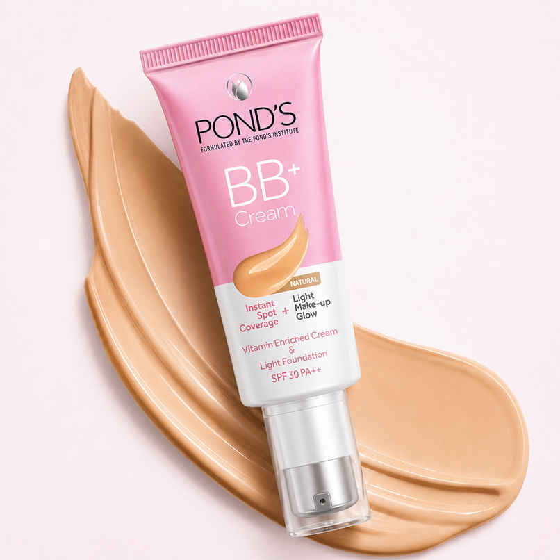 Pond's Bb+ Cream Instant Spot Coverage + Light Makeup Glow Natural