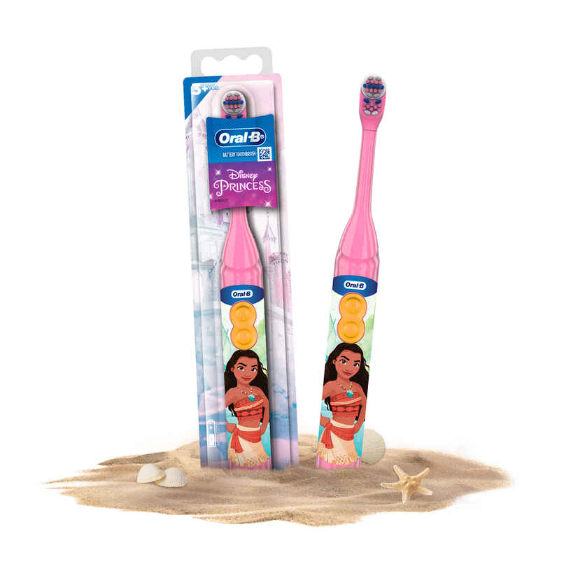 Oral-B Kids Moana Soft Battery Electric Toothbrush | 3+ Years Oral-B Kids Moana Soft Battery Electric Toothbrush | 3+ Years
