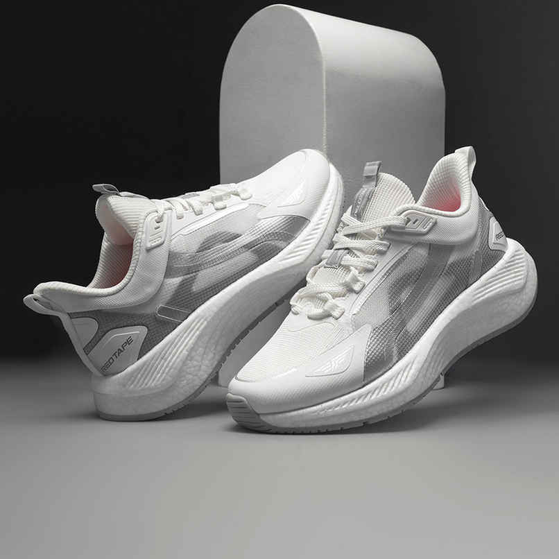 Red Tape Men's Athleisure Sports Shoes | RSO3755 | White - UK 8