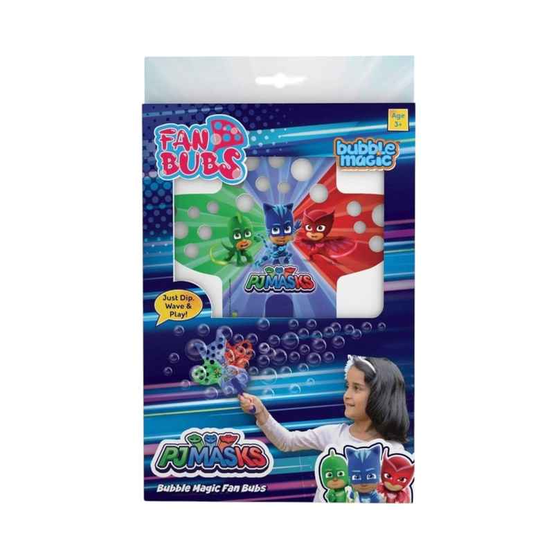 WinMagic Toys Bubble Magic Fan Bubs Pj Masks