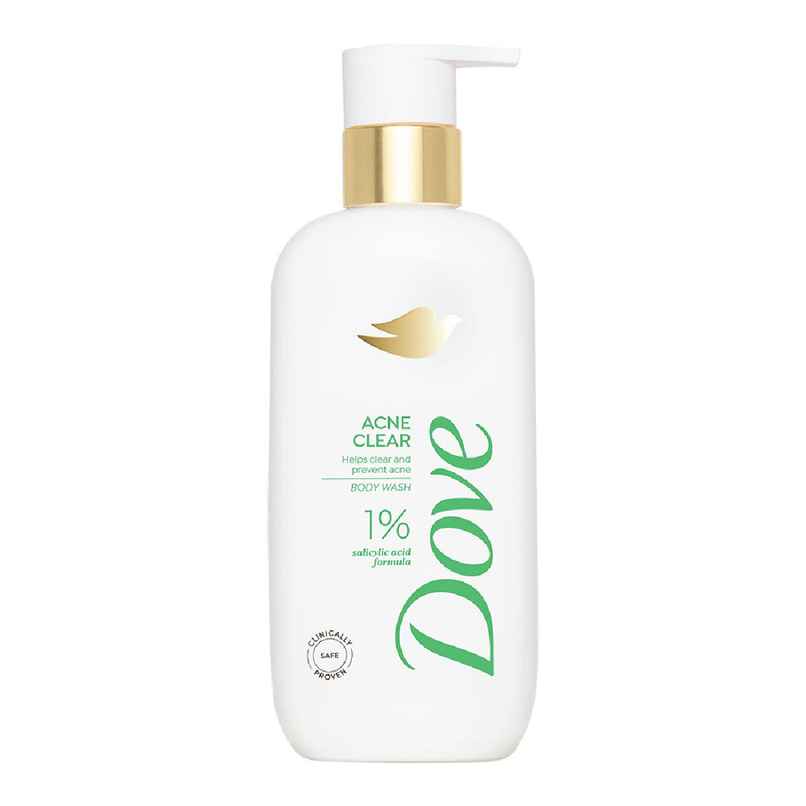 Dove 1% Salicylic Acid Formula Acne Clear Serum Body Wash