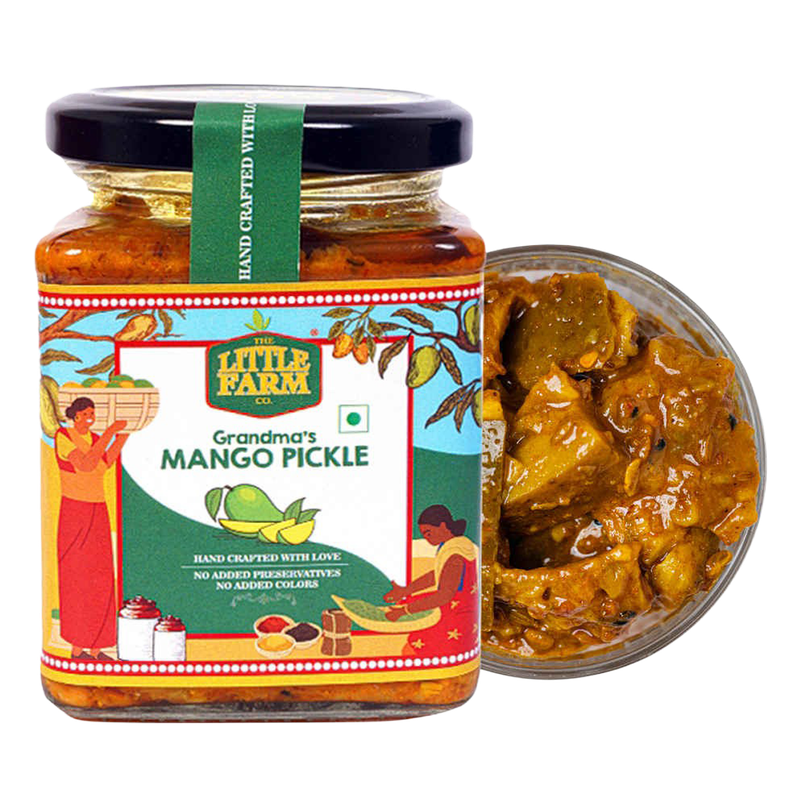 The Little Farm Co. Mango Pickle | Achar | Made In Less Oil