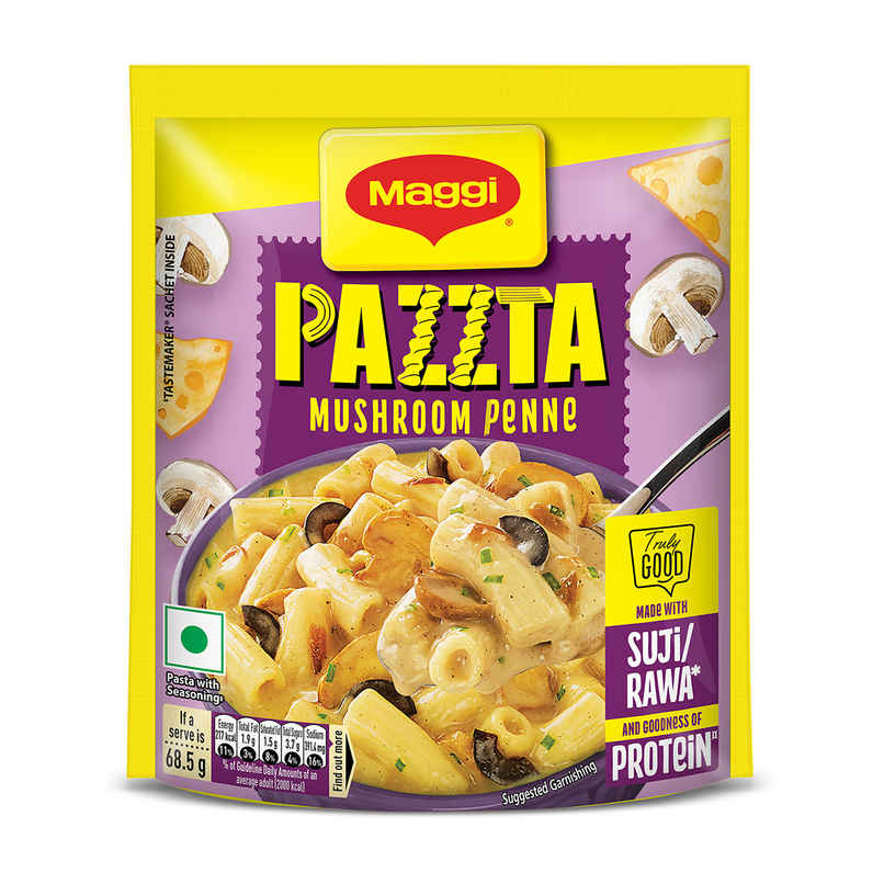 MAGGI Pazzta Instant Pasta - Mushroom Penne MAGGI Pazzta Instant Pasta - Mushroom Penne