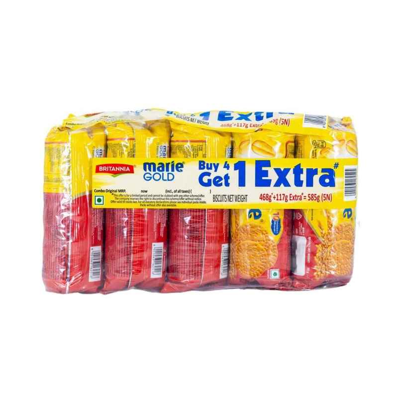 Britannia Marie Gold Biscuits Plain | Trans Fat-free