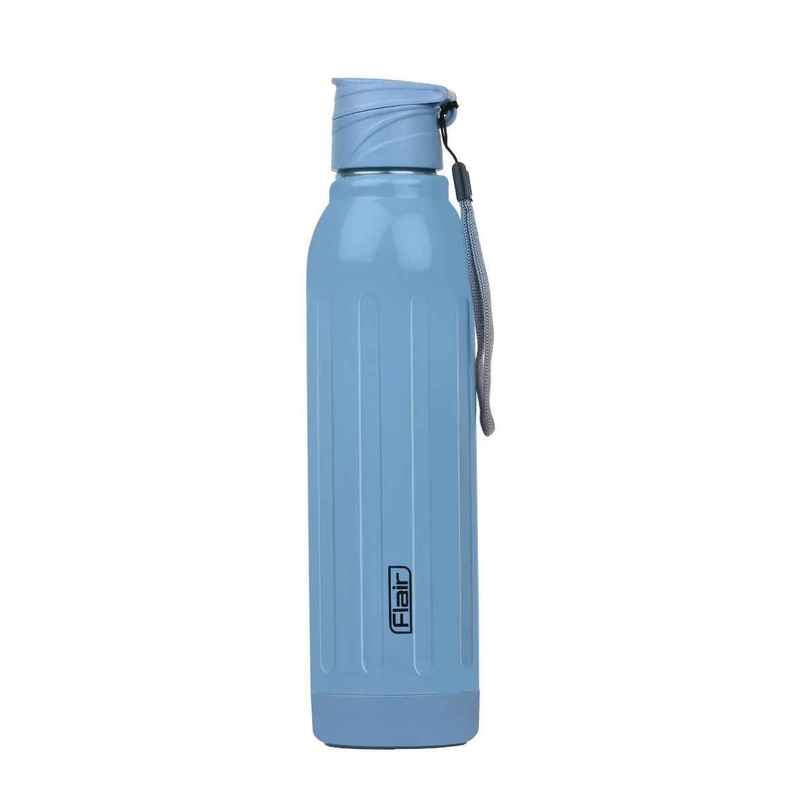 Flair Stainless Steel Arrow Inner Insulated Water Bottle | Blue | 900 ml