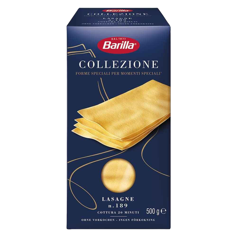 Barilla Pasta Lasagne Durum Wheat | Italy Barilla Pasta Lasagne Durum Wheat | Italy