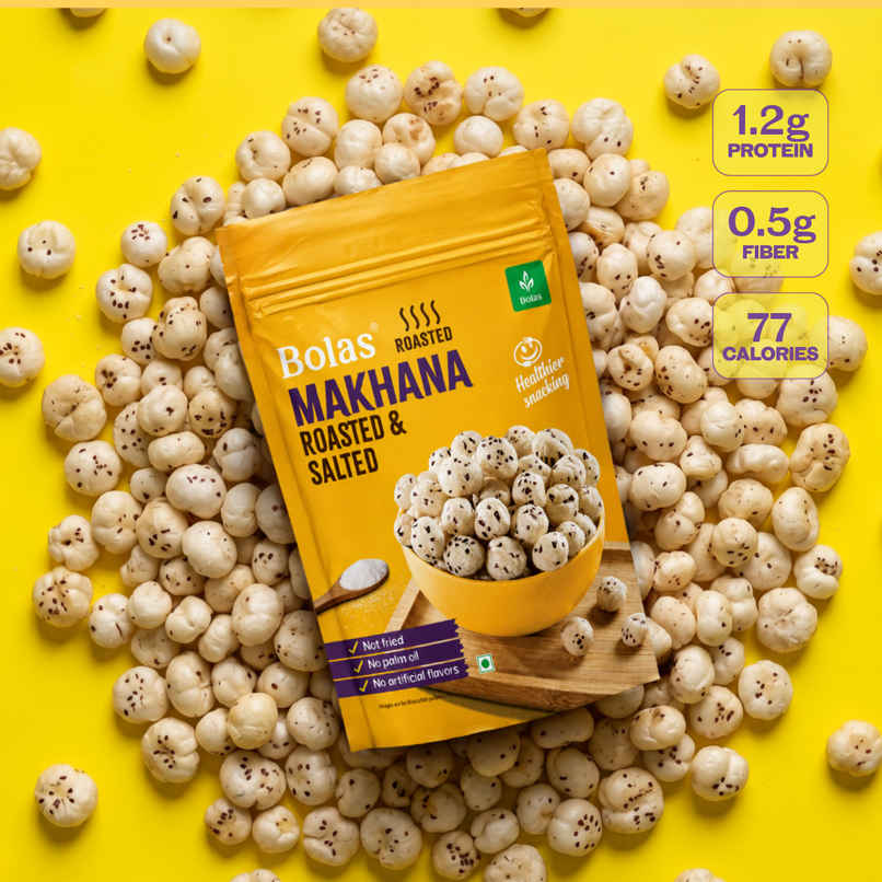 Bolas Roasted And Salted Makhana Bolas Roasted And Salted Makhana