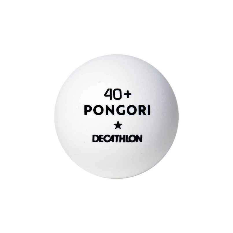 Decathlon Pongori Table Tennis Balls | White | Size 40 Decathlon Pongori Table Tennis Balls | White | Size 40