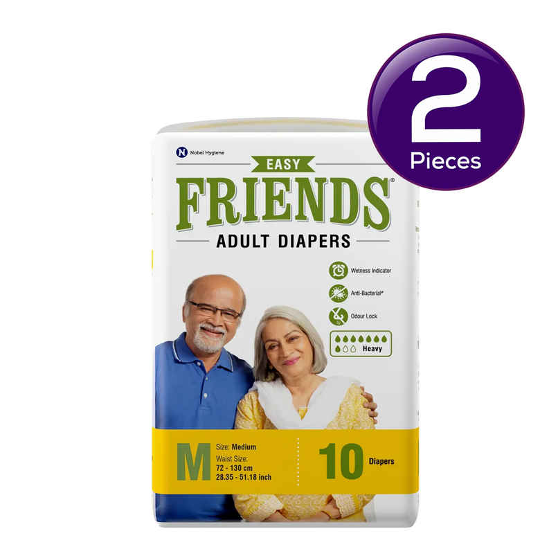 Friends Premium Adult Diapers Pant Style XL Combo