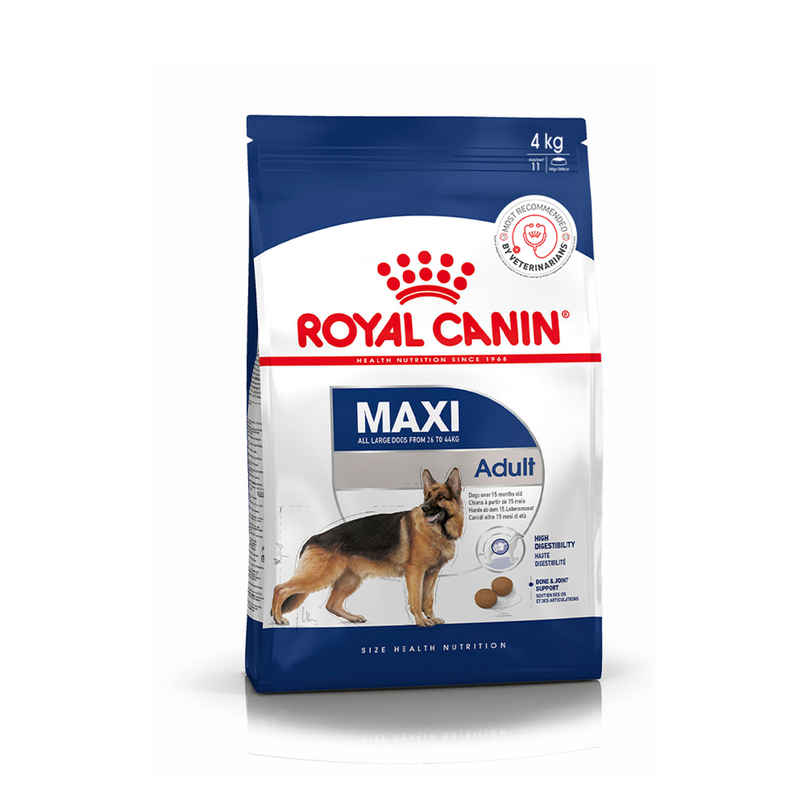 Royal Canin Maxi Adult Dog Dry Food 4Kg