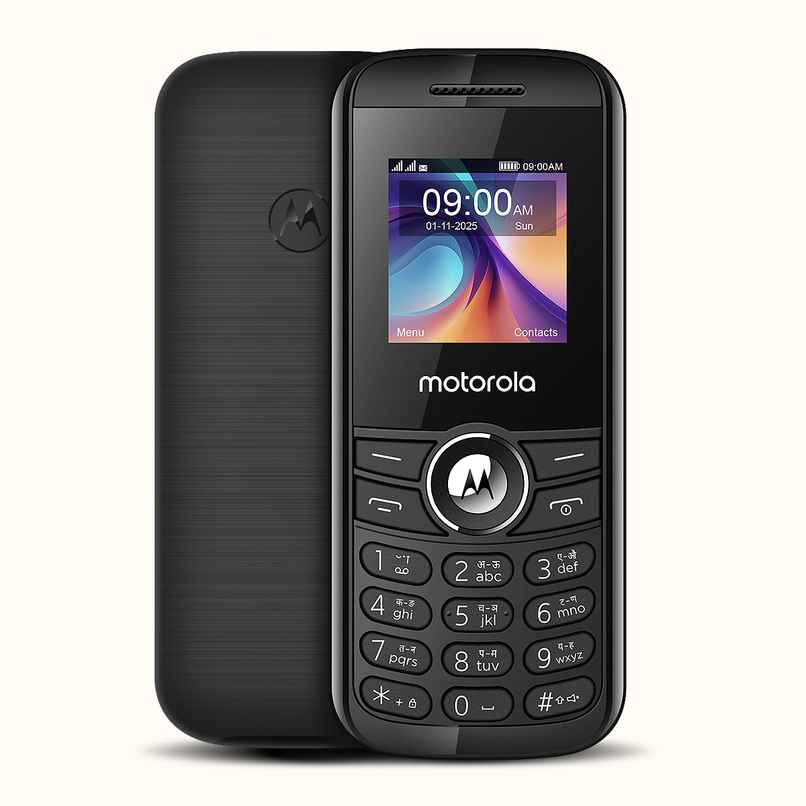 Motorola A100 Single SIM Keypad Phone | Long Lasting Battery | Loud Sound | Wireless FM | Black Motorola A100 Single SIM Keypad Phone | Long Lasting Battery | Loud Sound | Wireless FM | Black