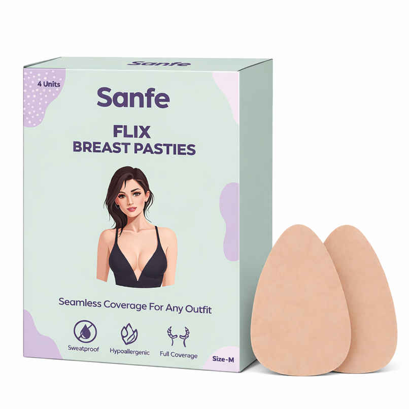 Sanfe Flix Silicone Breast Pasties | Nude