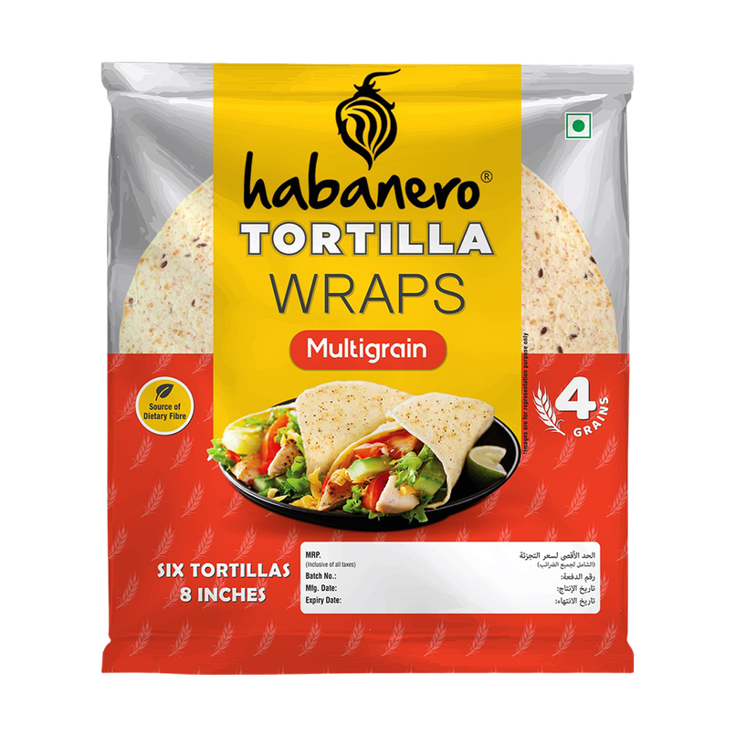 Habanero Multigrain Tortilla Wraps