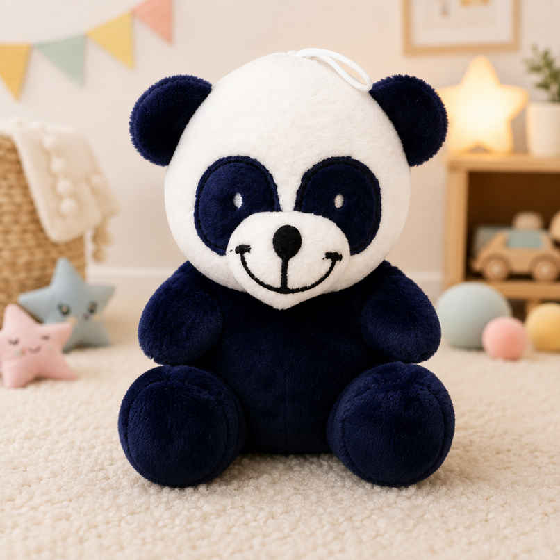 ToyTales Mini Panda Teddy Bear Soft Toy | Plushie Stuffed Animal Toys | Birthday Gift for Kids | Black | 19cm ToyTales Mini Panda Teddy Bear Soft Toy | Plushie Stuffed Animal Toys | Birthday Gift for Kids | Black | 19cm