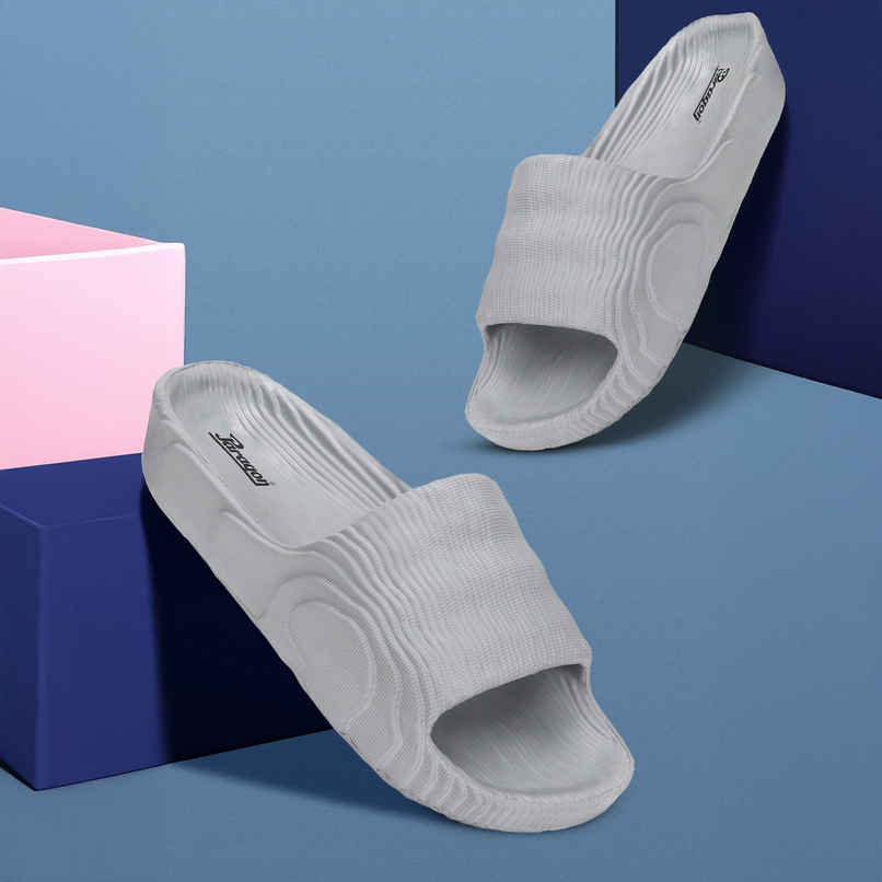 Paragon Men's Grey Eva Slippers K10913G UK 7