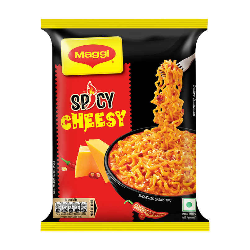 MAGGI Spicy Cheesy Noodles MAGGI Spicy Cheesy Noodles
