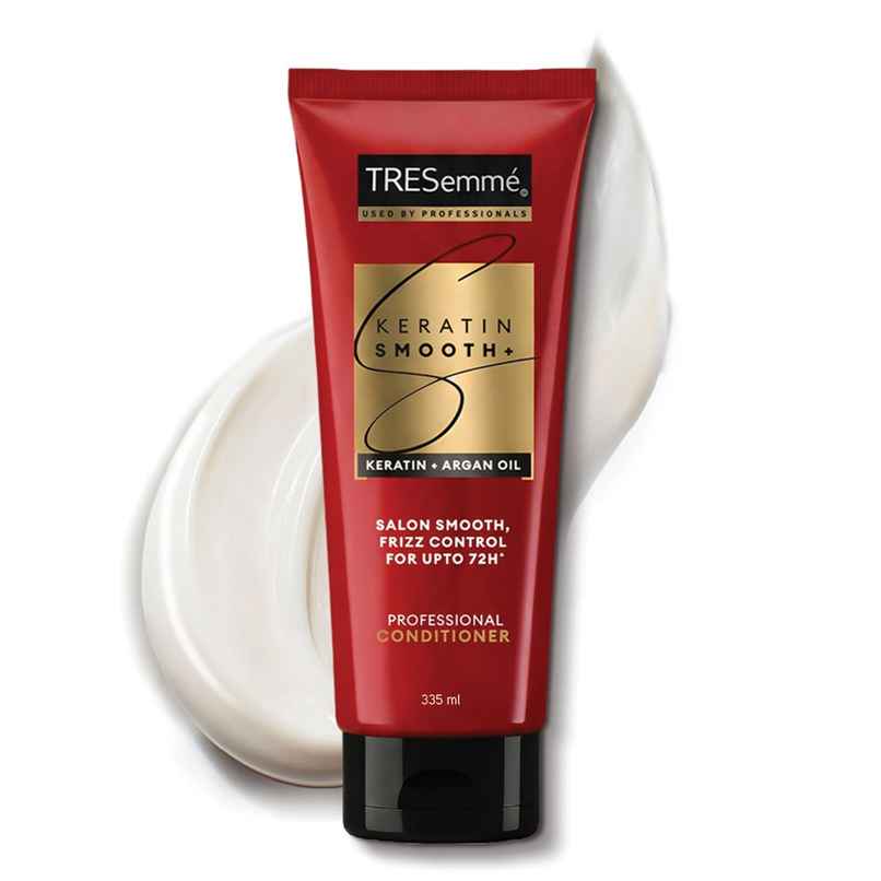 TRESemme Keratin Smooth Anti-Frizz Conditioner with Keratin & Argan Oil for Dry, Frizzy Hair