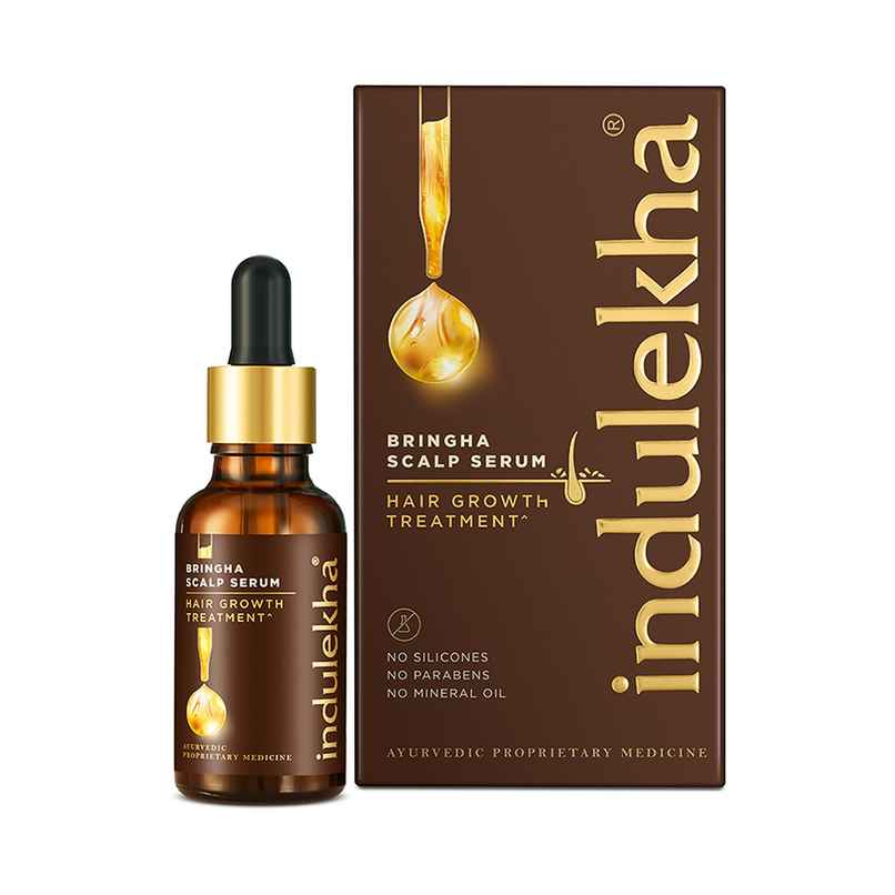 Indulekha Bringha Hair Growth Treatment Scalp Serum |Ayurvedic Hair Growth Serum Indulekha Bringha Hair Growth Treatment Scalp Serum |Ayurvedic Hair Growth Serum