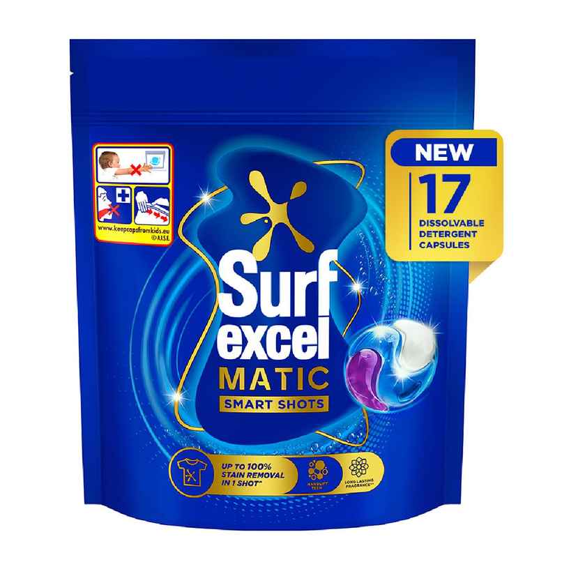 Surf Excel 3 in 1 Smart Shots