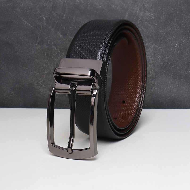 Teakwood Men's Leathers Belt | Black and Brown - 38 in Teakwood Men's Leathers Belt | Black and Brown - 38 in