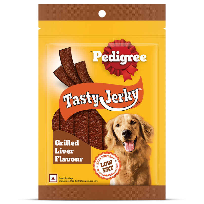 Pedigree Adult Tasty Jerky Grilled Liver Flavour Dog Treat