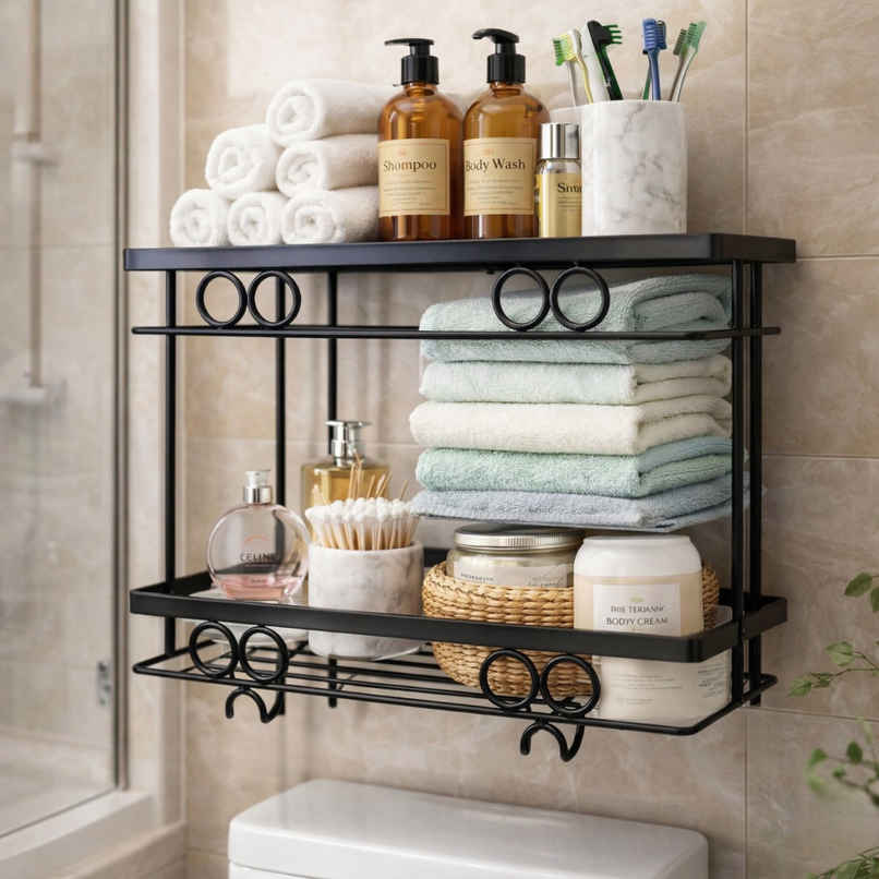 Zedak Shelf | Rack | Storage Organizer for Bathroom | Wall Mounted Zedak Shelf | Rack | Storage Organizer for Bathroom | Wall Mounted