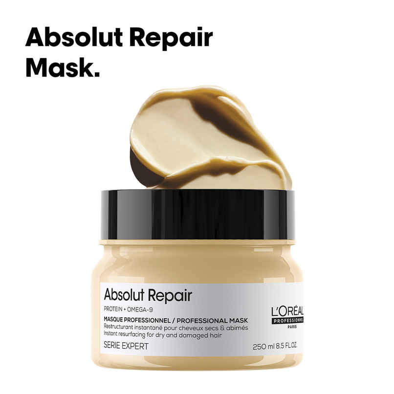 L'Oreal Professionnel Absolut Repair Mask For Dry and Damaged Hair With Wheat Protein