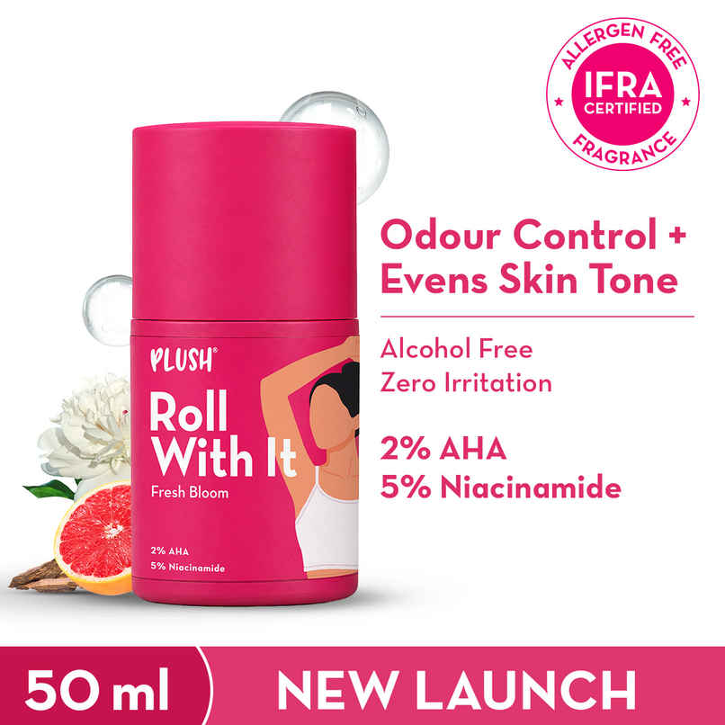 Plush Underarm Deo Roll On - Fresh Bloom