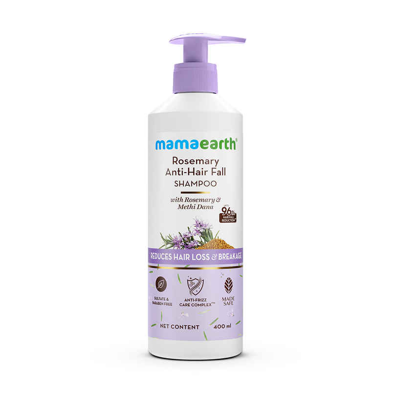 Mamaearth Rosemary Anti-Hair Fall Shampoo With Rosemary & Methi Dana