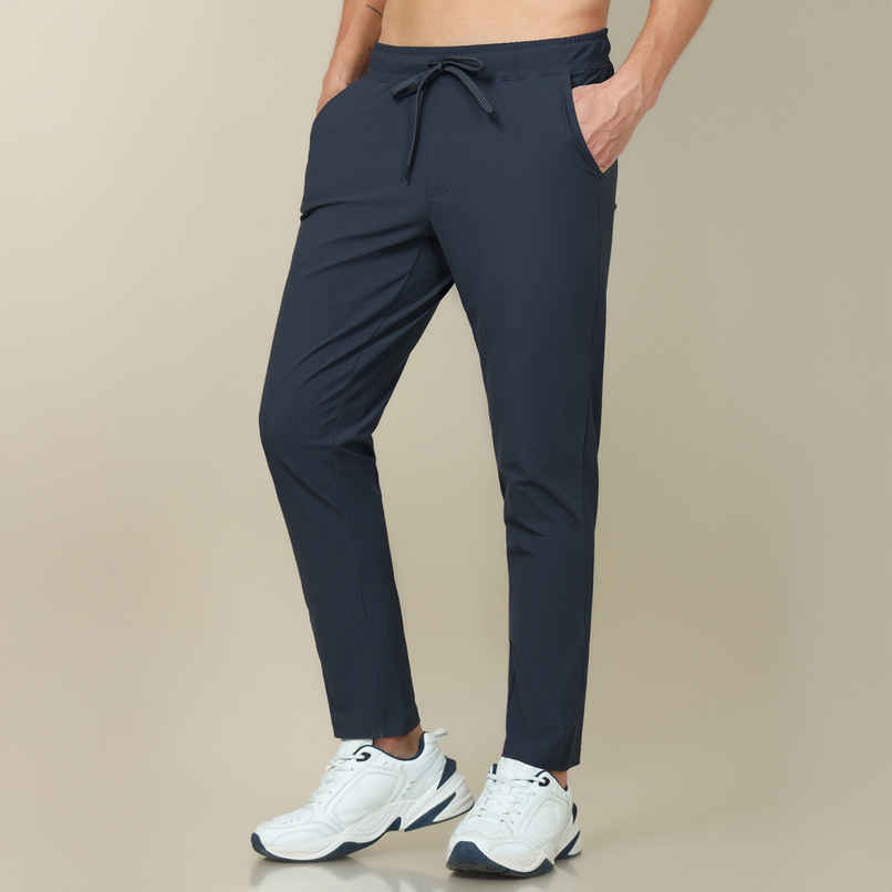 Technosport Men Poly Solid Relax Fit Sports Trackpants with DURACOOL+ | Carbon Grey | M Technosport Men Poly Solid Relax Fit Sports Trackpants with DURACOOL+ | Carbon Grey | M