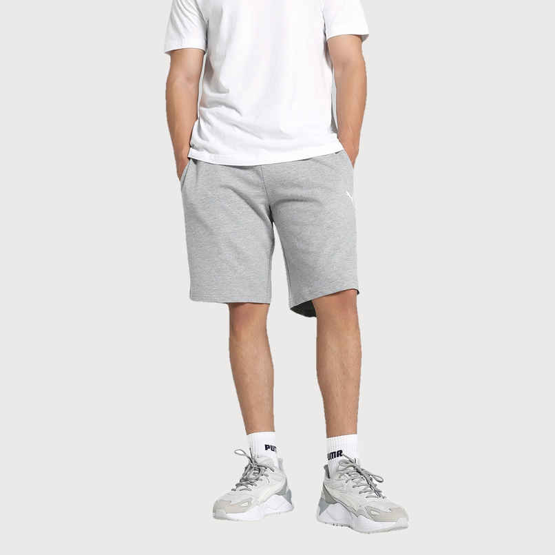 Puma Men's ESS Logo Shorts | Grey | S